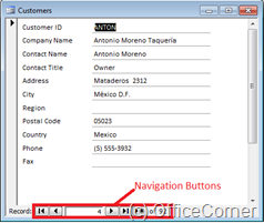 A Microsoft Access Form with Navigation Buttons is tedious when you have a lot of records. Find records faster with a dropdown in Microsoft Access forms