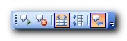 Text-to-speech toolbar. Click Speak on Enter to start Excel text-to-speech. 