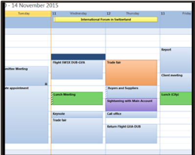 outlook calendar