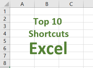 TOP 10 Keyboard Shortcuts for Excel Spreadsheets